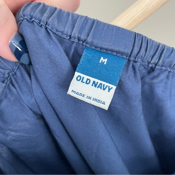 Old Navy Women's Seaborne Blue Strap Midi Dress - Picture 8 of 9